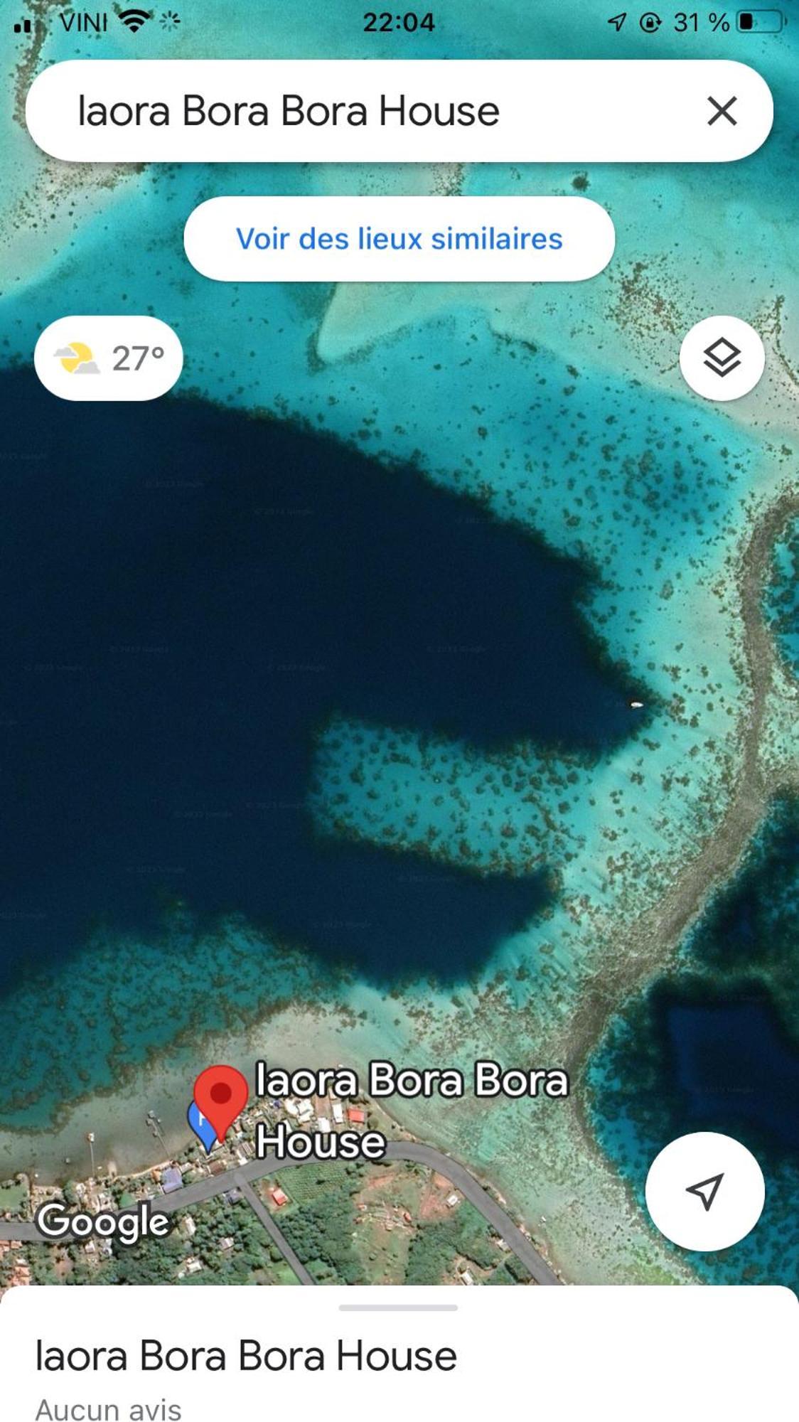 Apartament Iaora Borabora House Puhia Bora Bora Zewnętrze zdjęcie